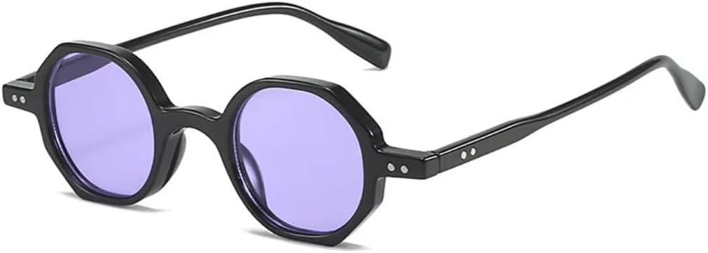 

Солнцезащитные очки с защитой UV400 | Круглые линзы с градиентным покрытием | Для женщин и мужчин | Для занятий спортом на открытом воздухе и путешествий DSVIGF, Black Purple