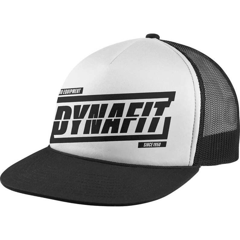 

Кепка дальнобойщика с графическим рисунком Dynafit, белый