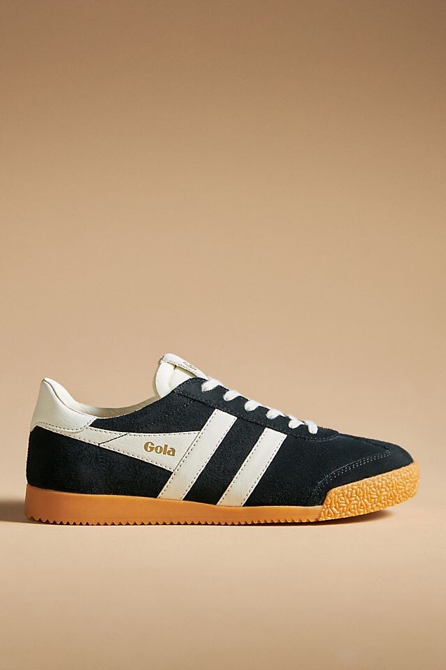 кроссовки Gola Elan, цвет black | off white | off white