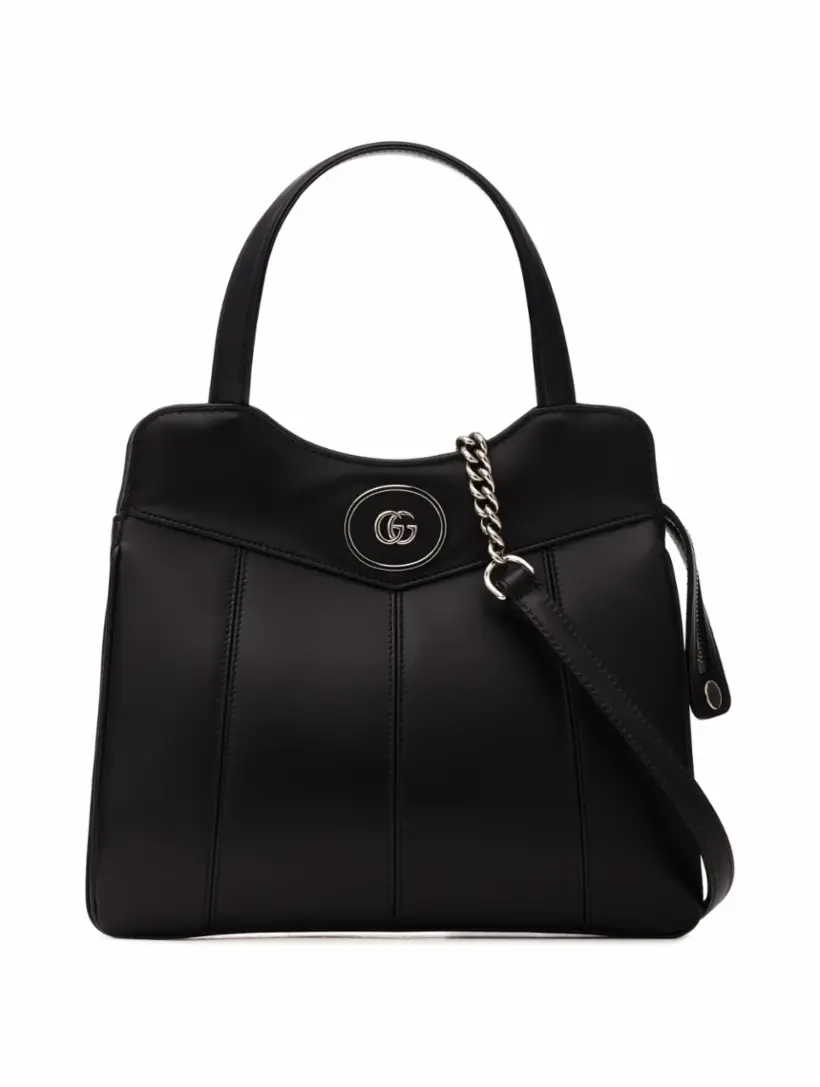 

Сумка-тоут Petite GG Gucci, черный