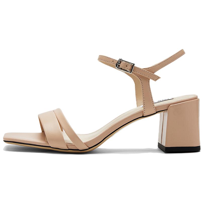 NINE WEST Женские сандалии на одной застежке 6 см розовый абрикос, цвет Pink Apricot