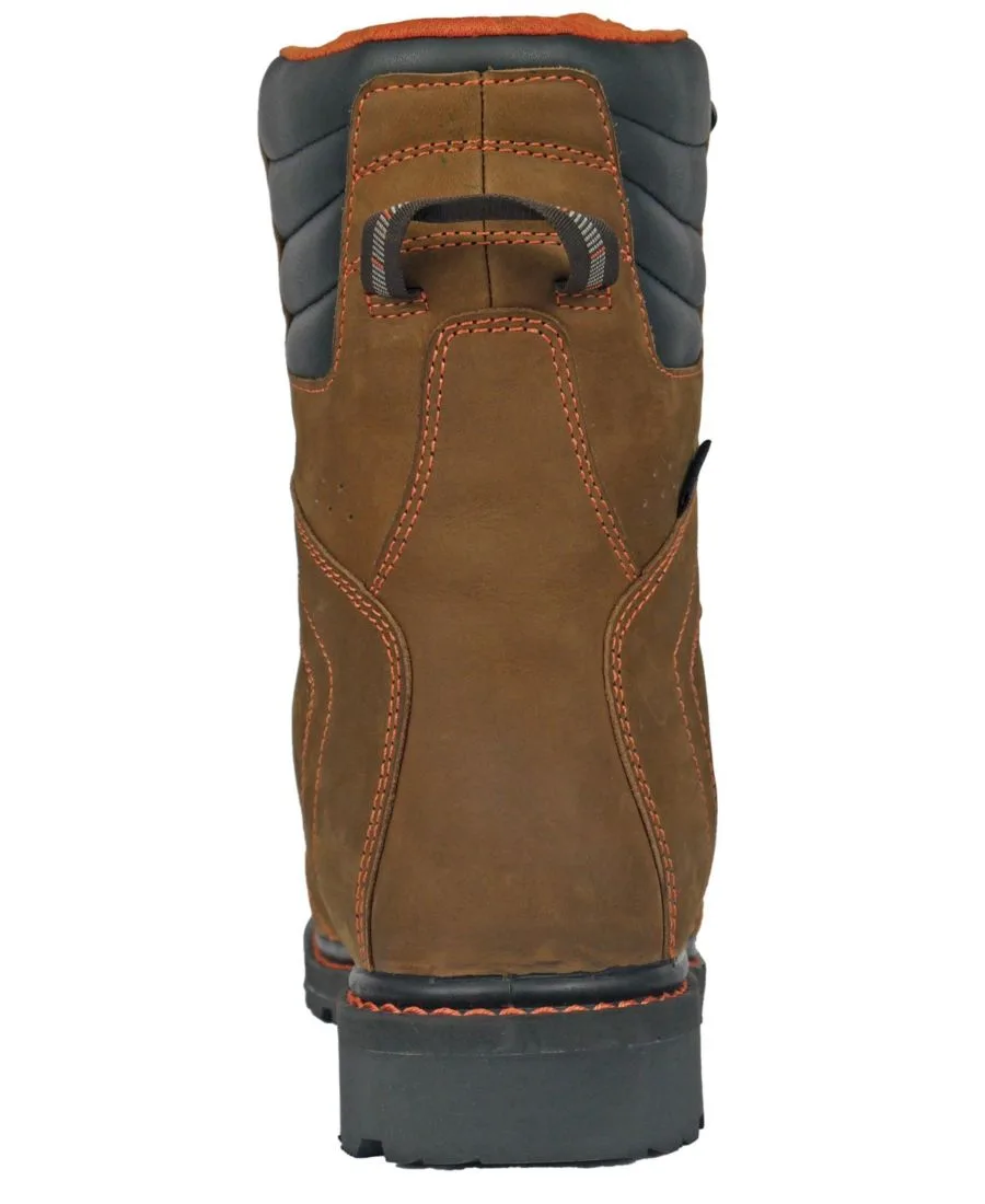 Мужские рабочие ботинки Clash с композитным носком и утеплителем Hoss Boot Company, коричневый — фото 3