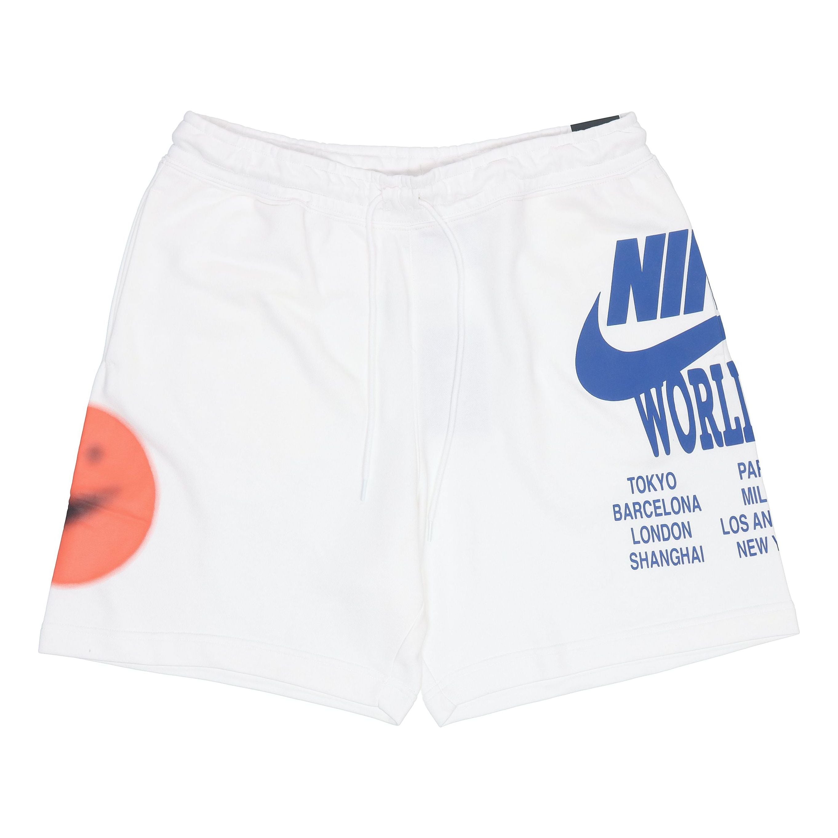 

Шорты Men's Nike Nsw French Terry Large Logo Printing Knit Sports Shorts White DA0646-100