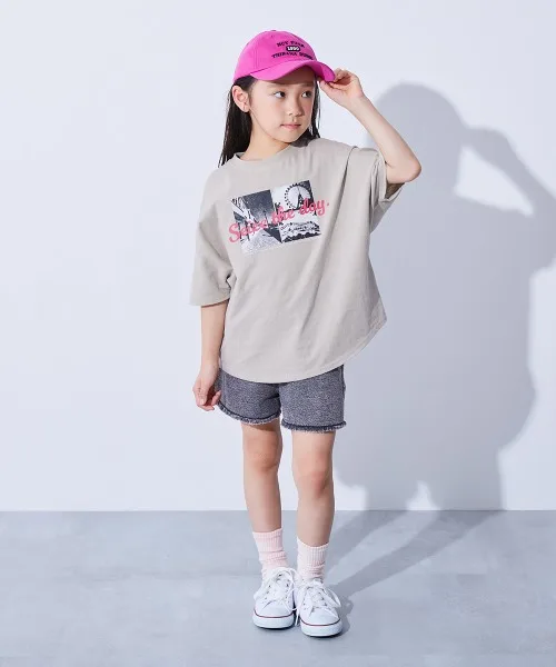 Детская футболка SUPER BIG SILHOUETTE из 100% хлопка devirock голубая — фото 2