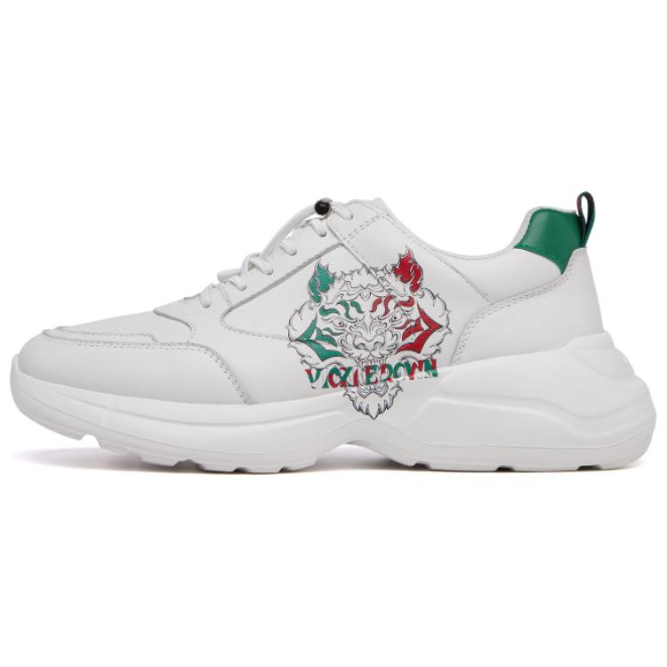 

Низкие повседневные туфли мужские VICKI BROWN, White Green