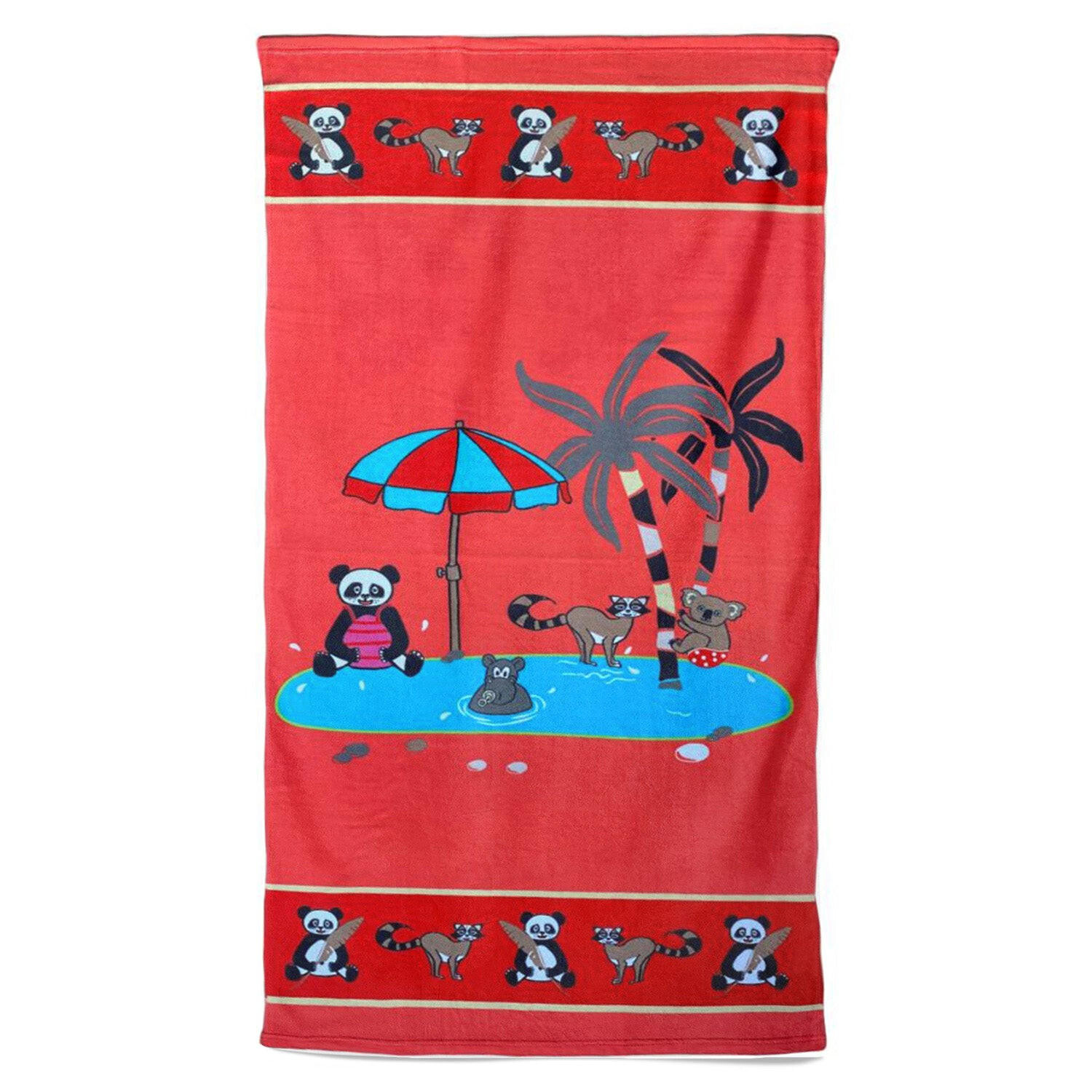 

Пляжное полотенце из микрофибры child baignade Le Comptoir De La Plage, красный