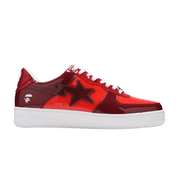 

Кроссовки BAPE Bapesta Low M1 'Color Camo Combo - Red', красный
