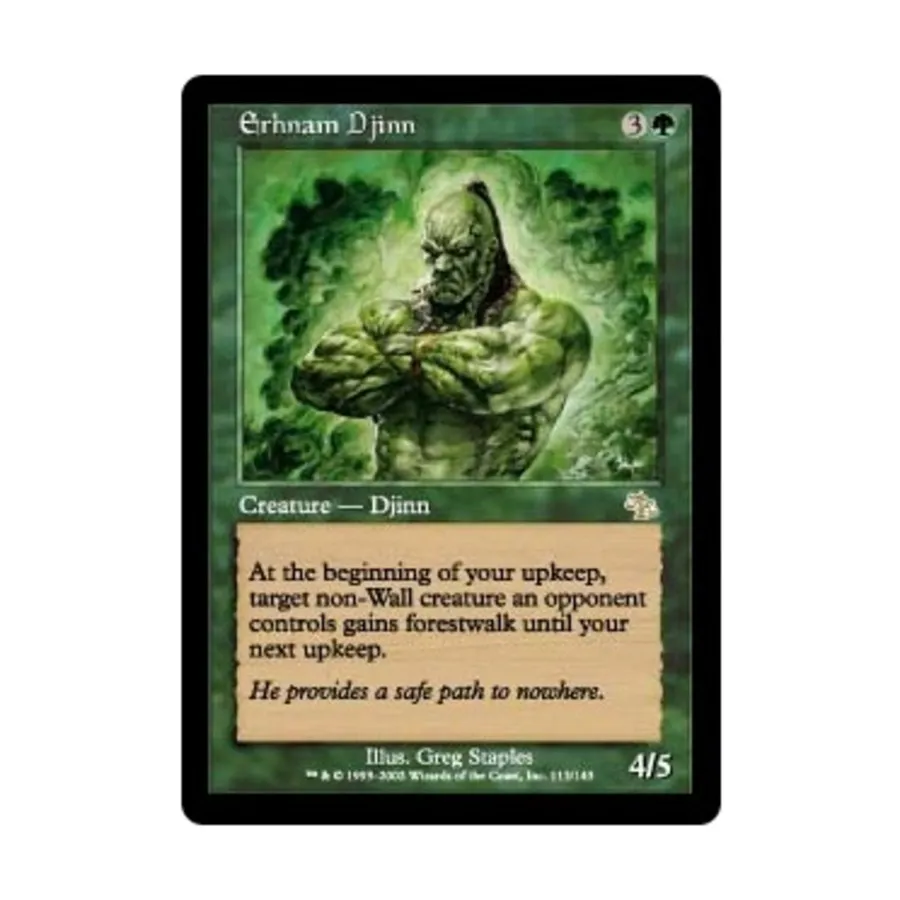 

CCG Эрнам Джинн (R), MTG - Judgment