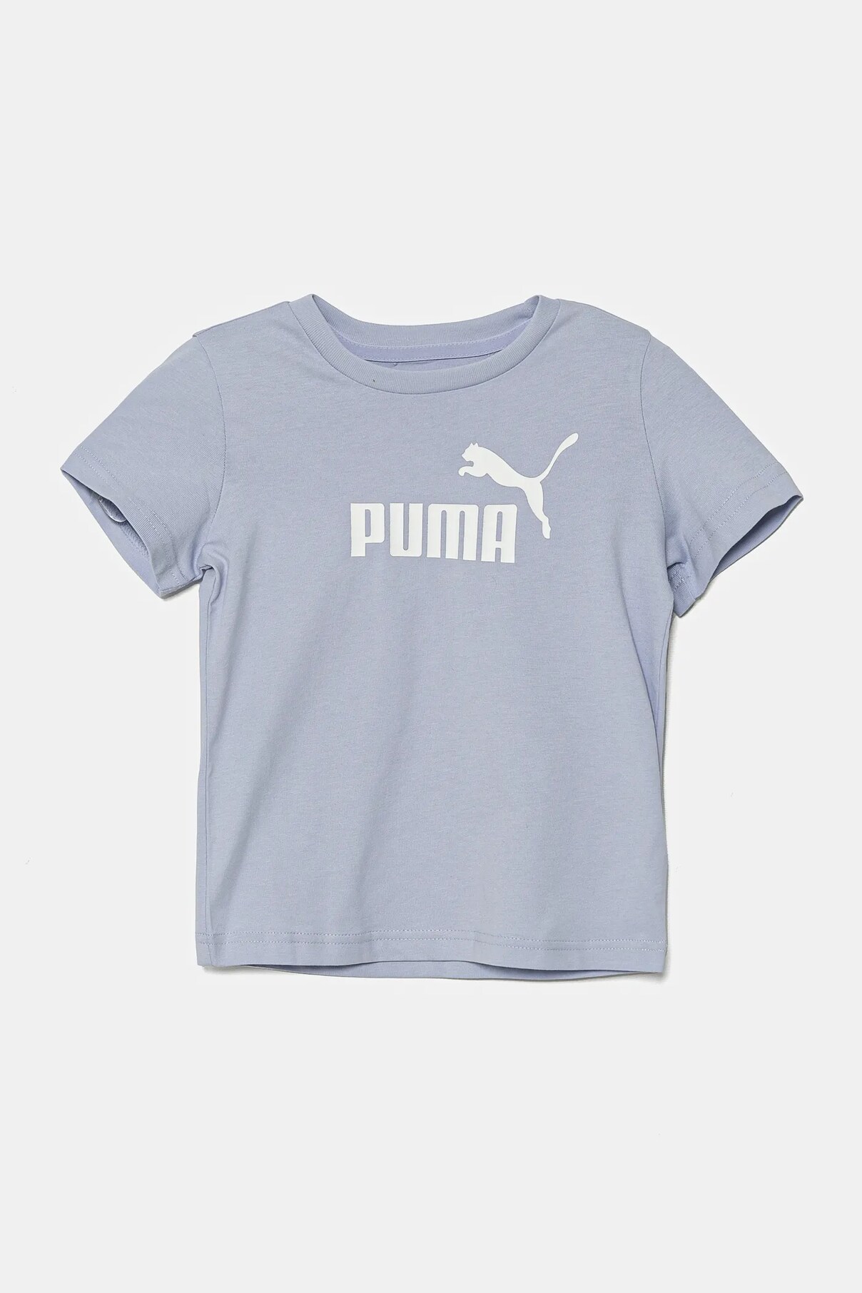 

Футболка детская из хлопка с логотипом ESS No. 1 Puma, синий