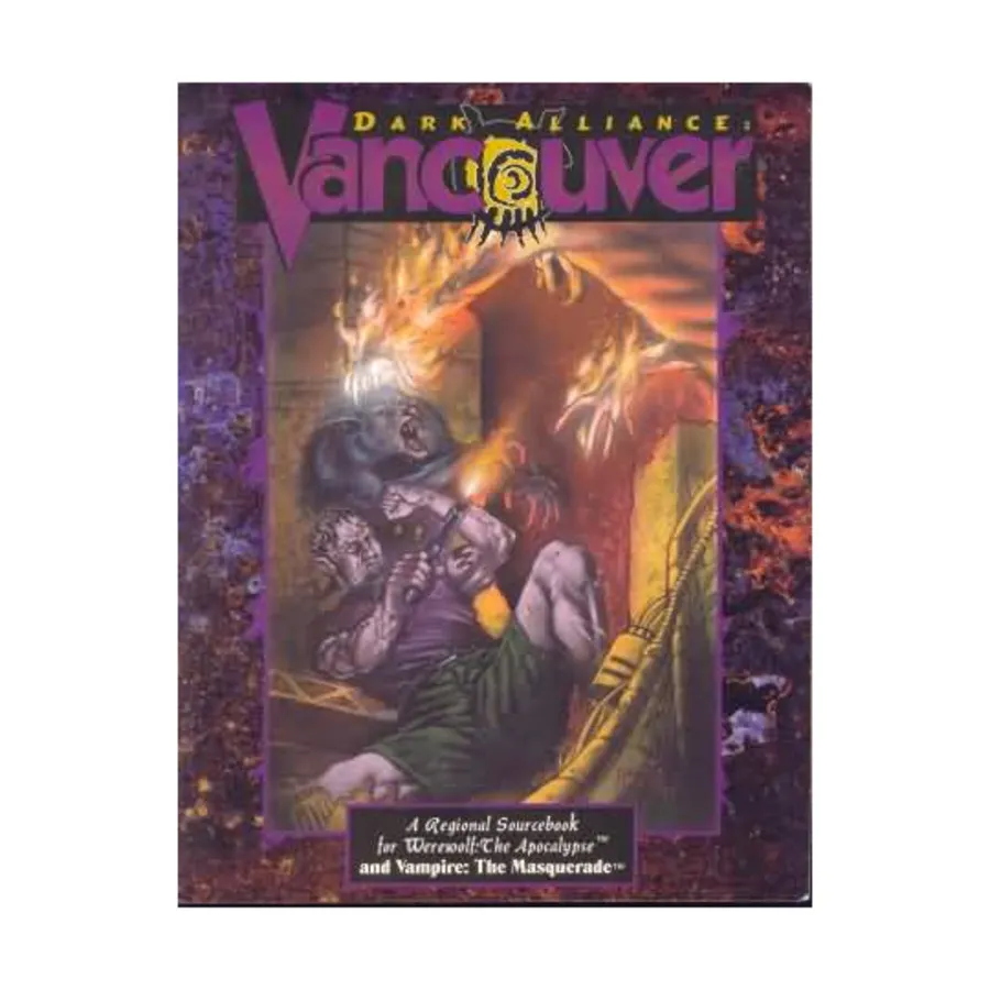 

Dark Alliance - Vancouver, Werewolf - The Apocalypse - Core Books, Sourcebooks, & Story Books, мягкая обложка