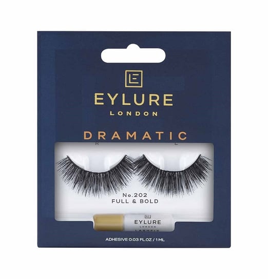 

Накладные ресницы Eylure, Dramatic Lashes с клеевым театральным эффектом №1. 202