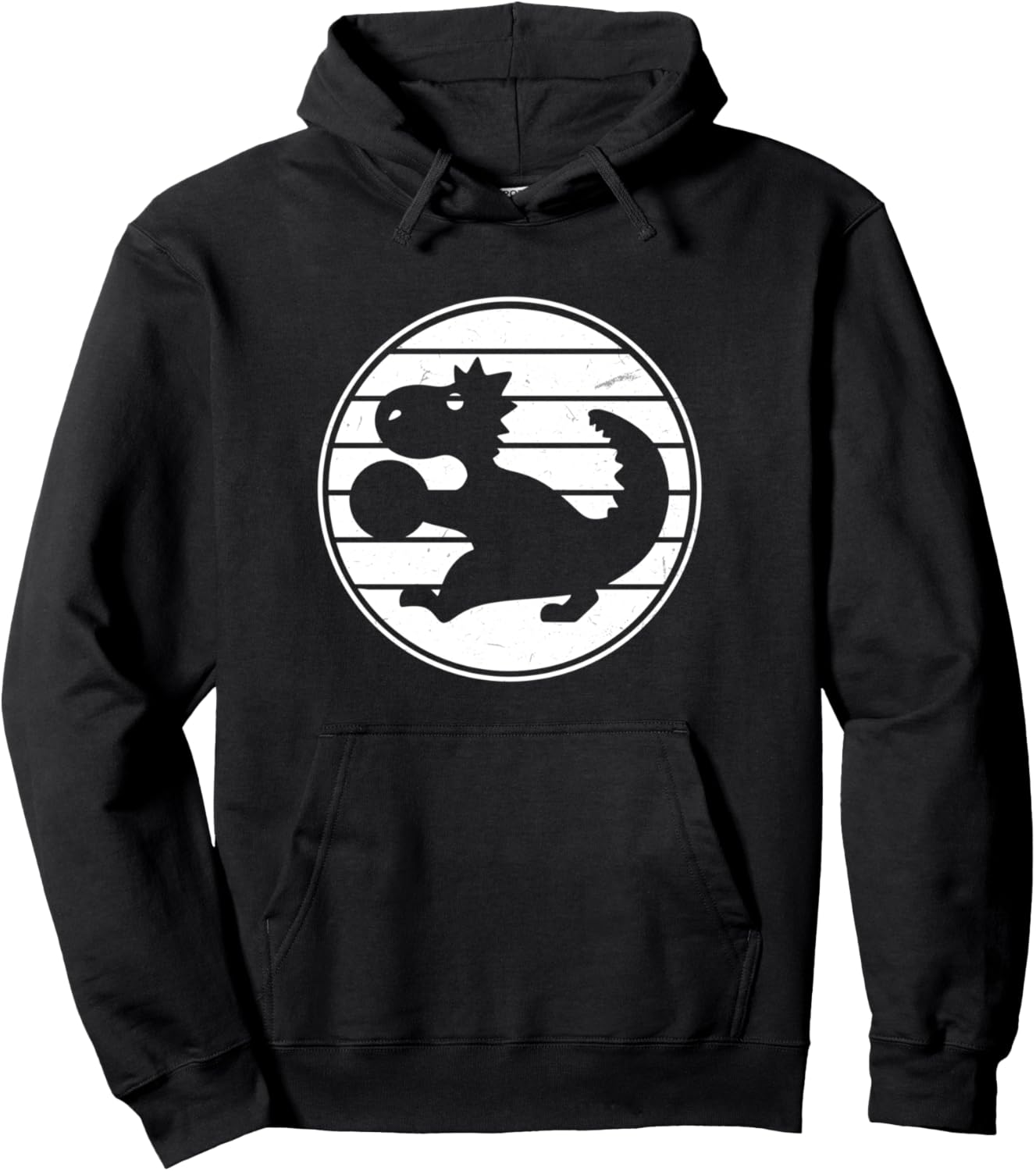 

Худи с динозавром для водного поло Funny Waterpolo Dinosaur, черный