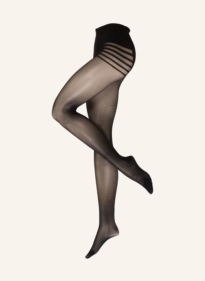 

Прозрачные колготки translucent 20 stripe Item M6, черный