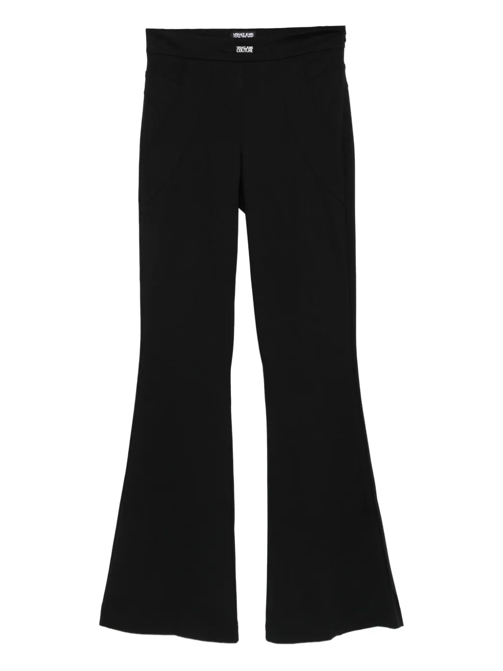 

Расклешенные брюки с карманами Versace Jeans Couture, черный