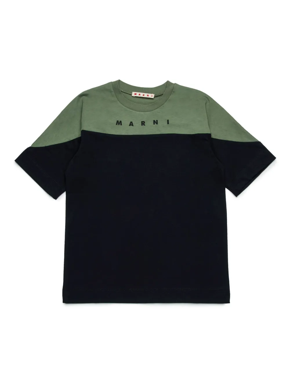 

Футболка с логотипом Marni Kids, черный