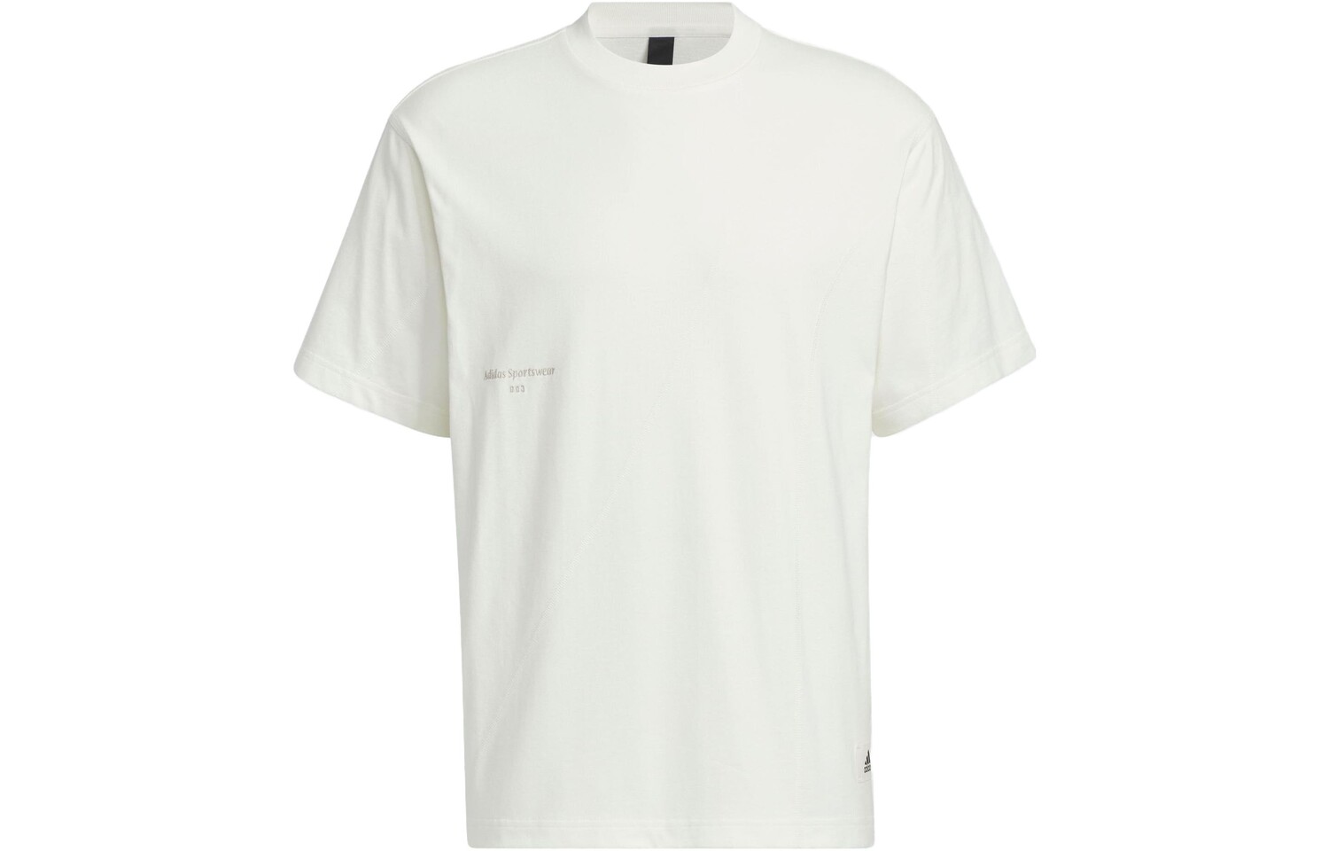 

Футболка Lounge унисекс Off White Adidas, цвет Jade White