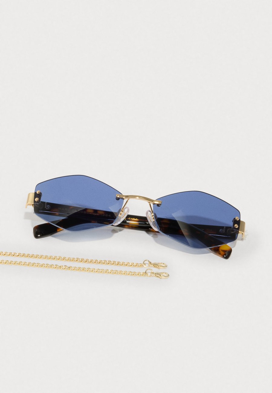 Солнцезащитные очки MARC JACOBS AIR UNISEX, Gold-Coloured/Blue/Gold-Coloured — фото 3