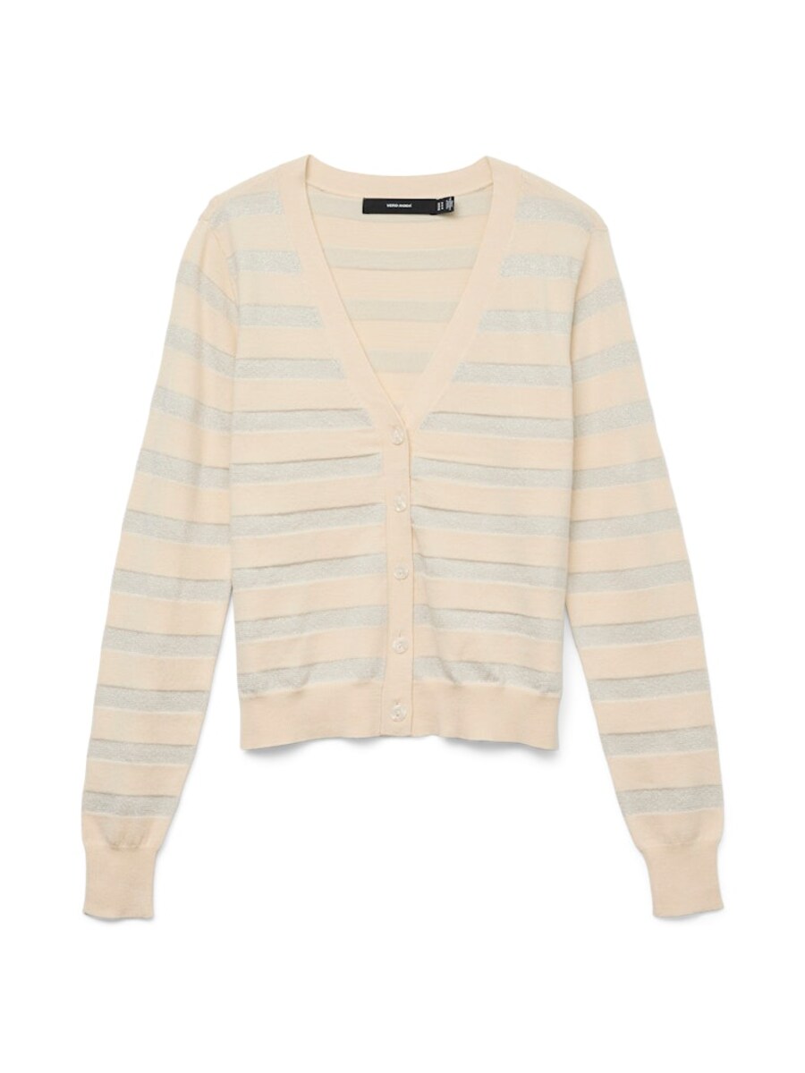 

Вязаный кардиган VERO MODA VMHAPPYSHINE, цвет Cream/Kitt