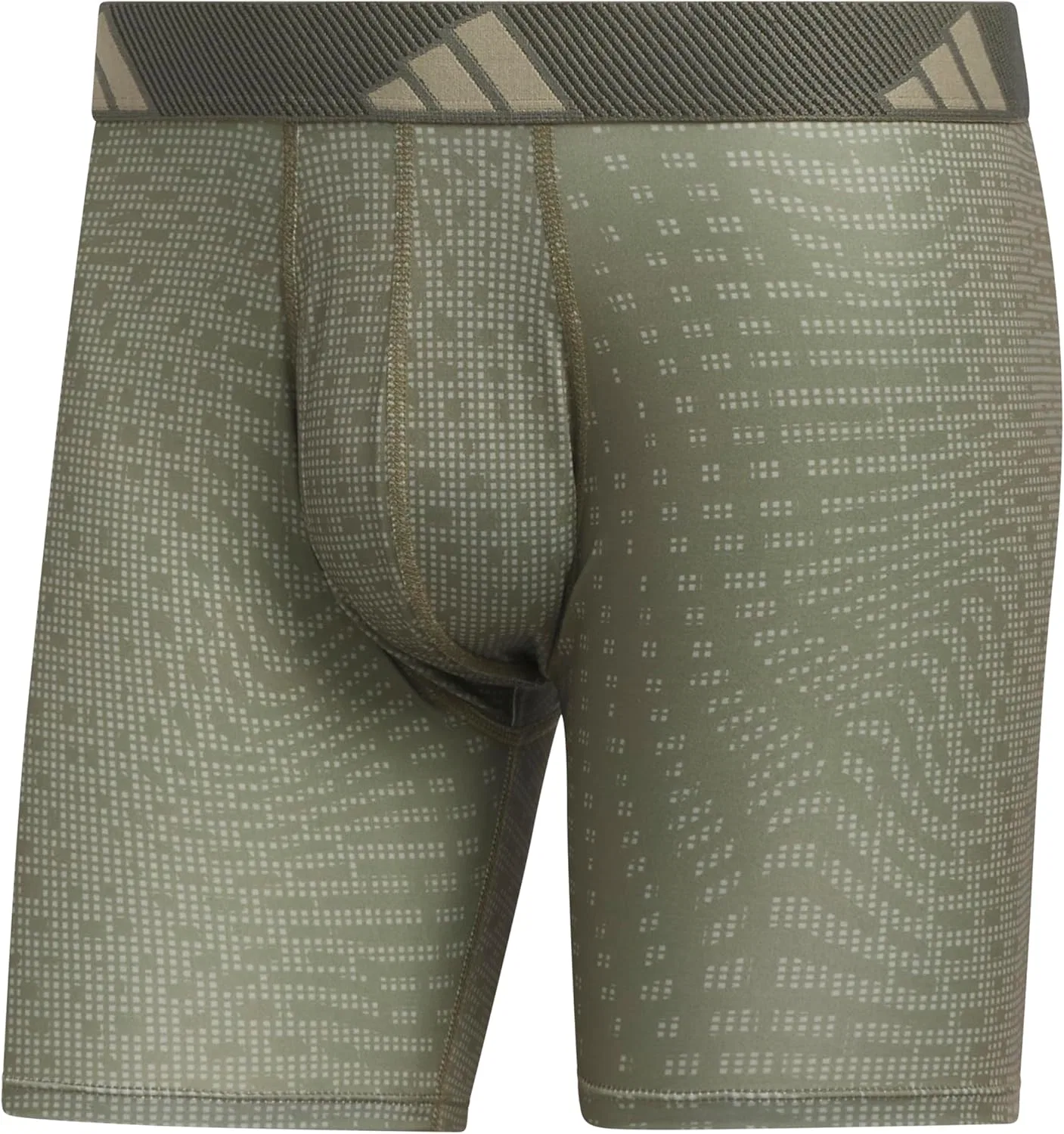 Боксеры, влагоотводящие, Adidas, Accelerate Silver Pebble-olive Strata/Shadow Olive Green/Silver Pebble Grey