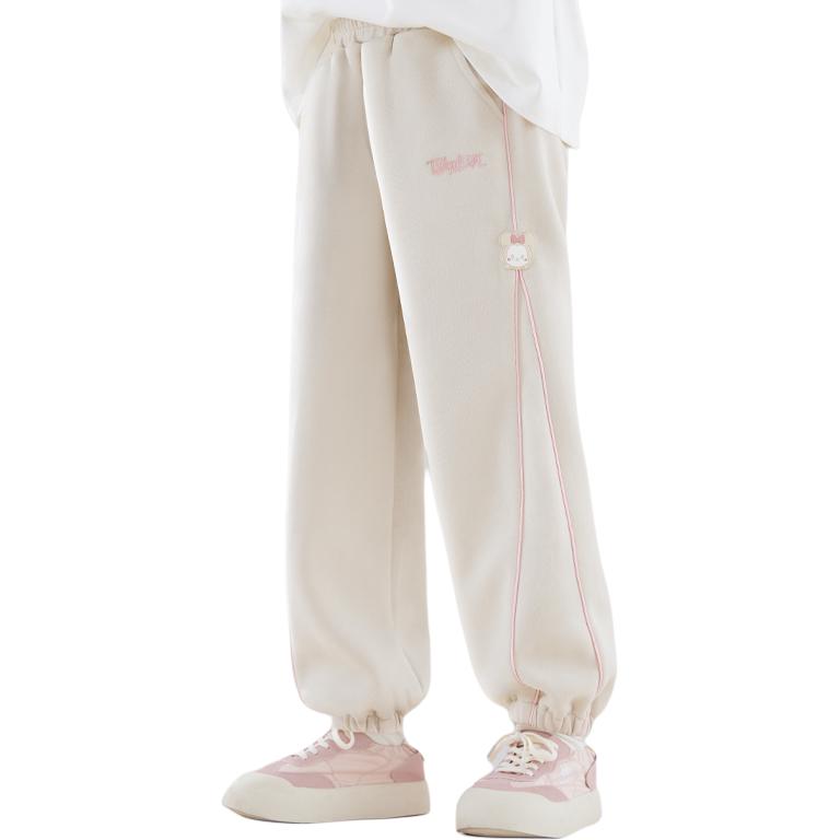 

Детские утепленные флисовые спортивные штаны для весны, осени и зимы Regular Disney, Khaki[Regular Spring Fall]