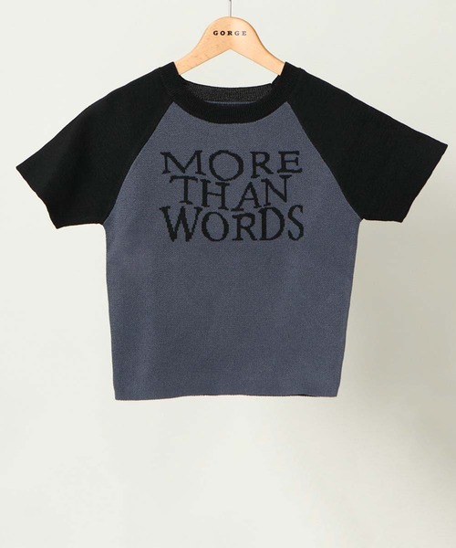 

Женская футболка, трикотаж, короткий рукав, жаккардовый логотип GORGE, серый