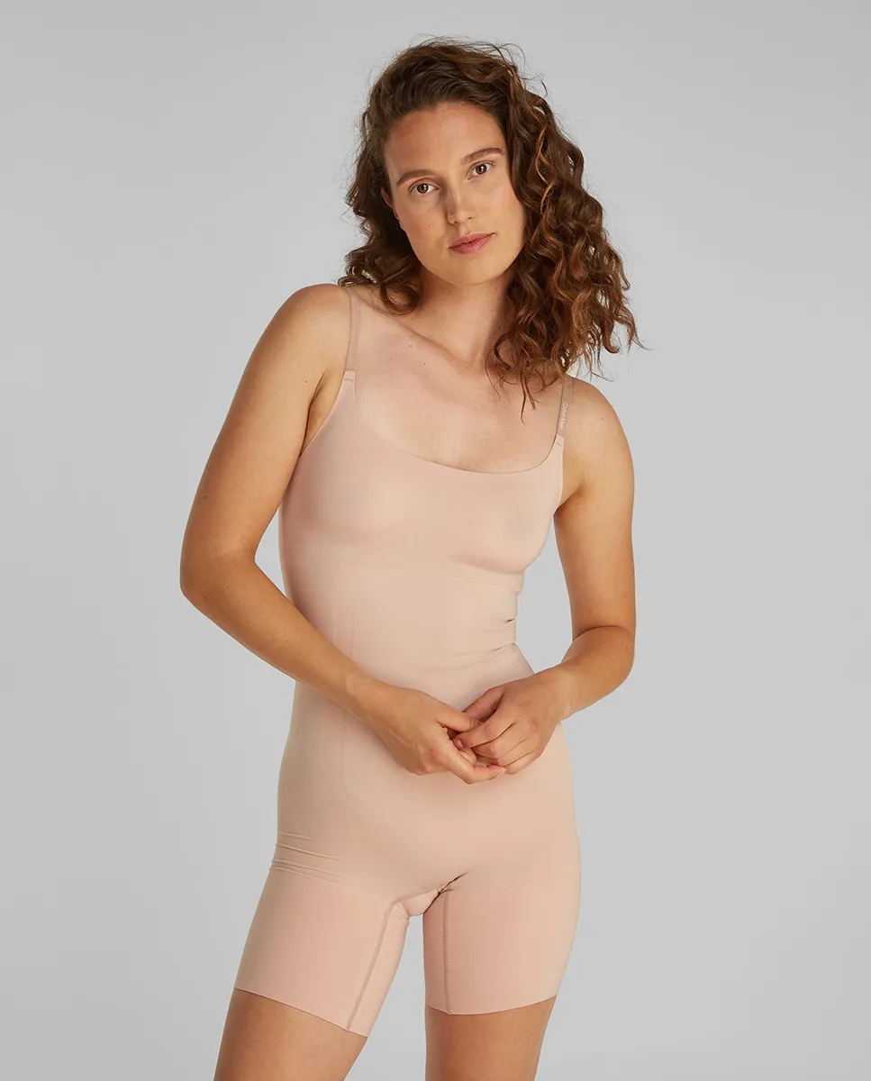 Корректирующие шорты SECURE SCULPT с высокой поддержкой и высокой талией Calvin Klein, бежевый — фото 3