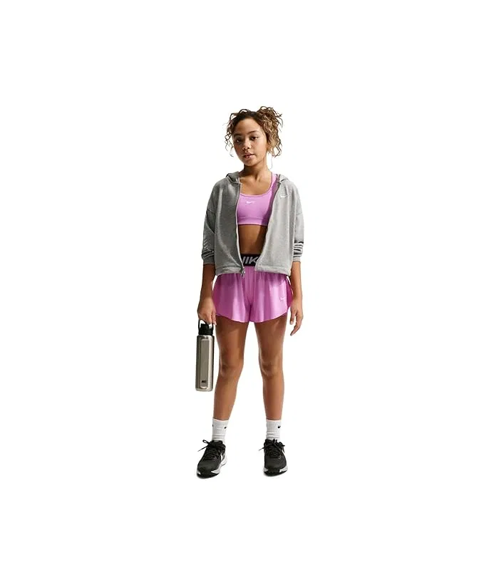 Шорты Pro Dri-FIT 2-in-1 Nike Kids, Light Magenta/Black/White — фото 2