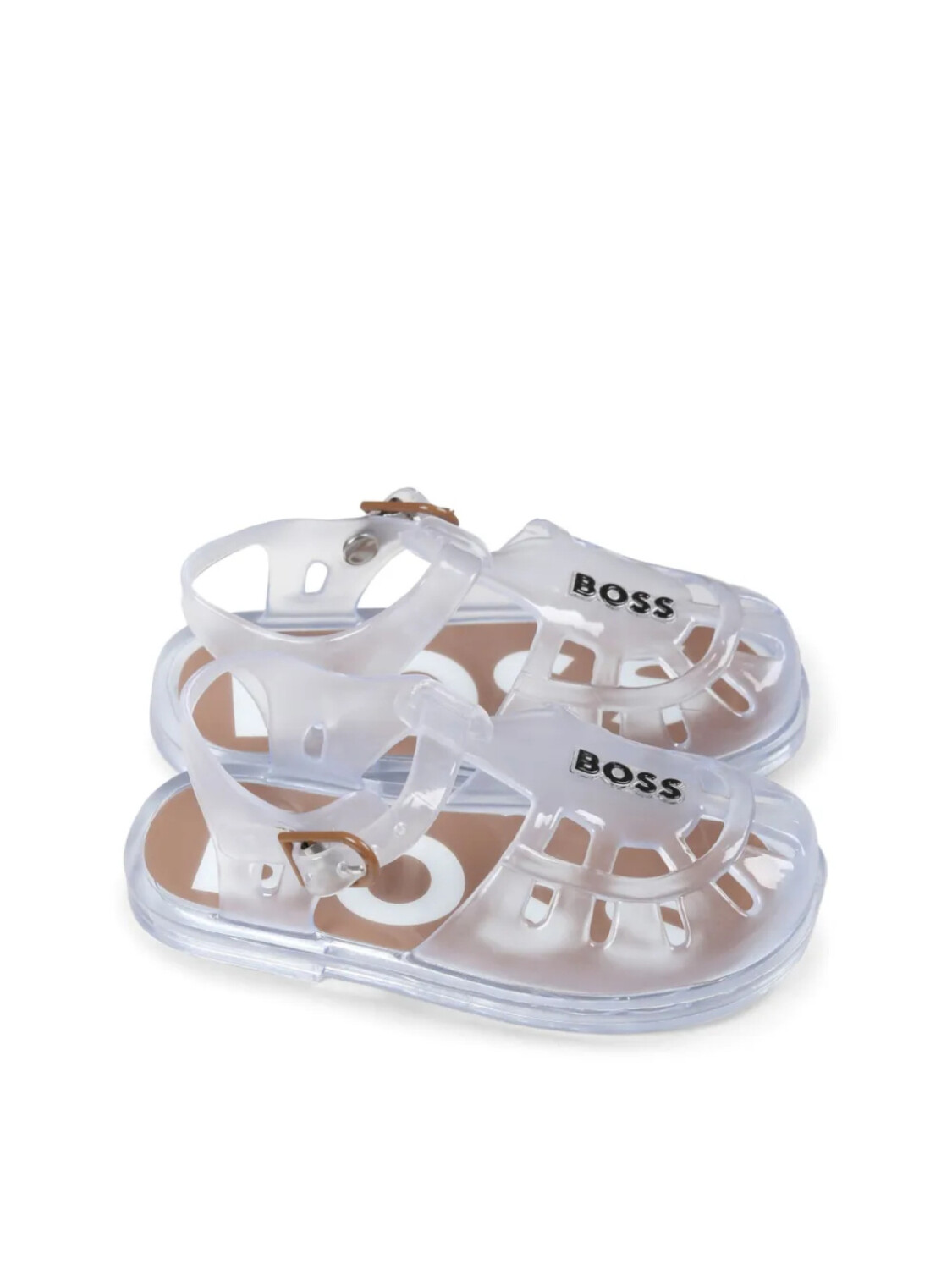 

Сандалии с логотипом BOSS Kidswear, белый