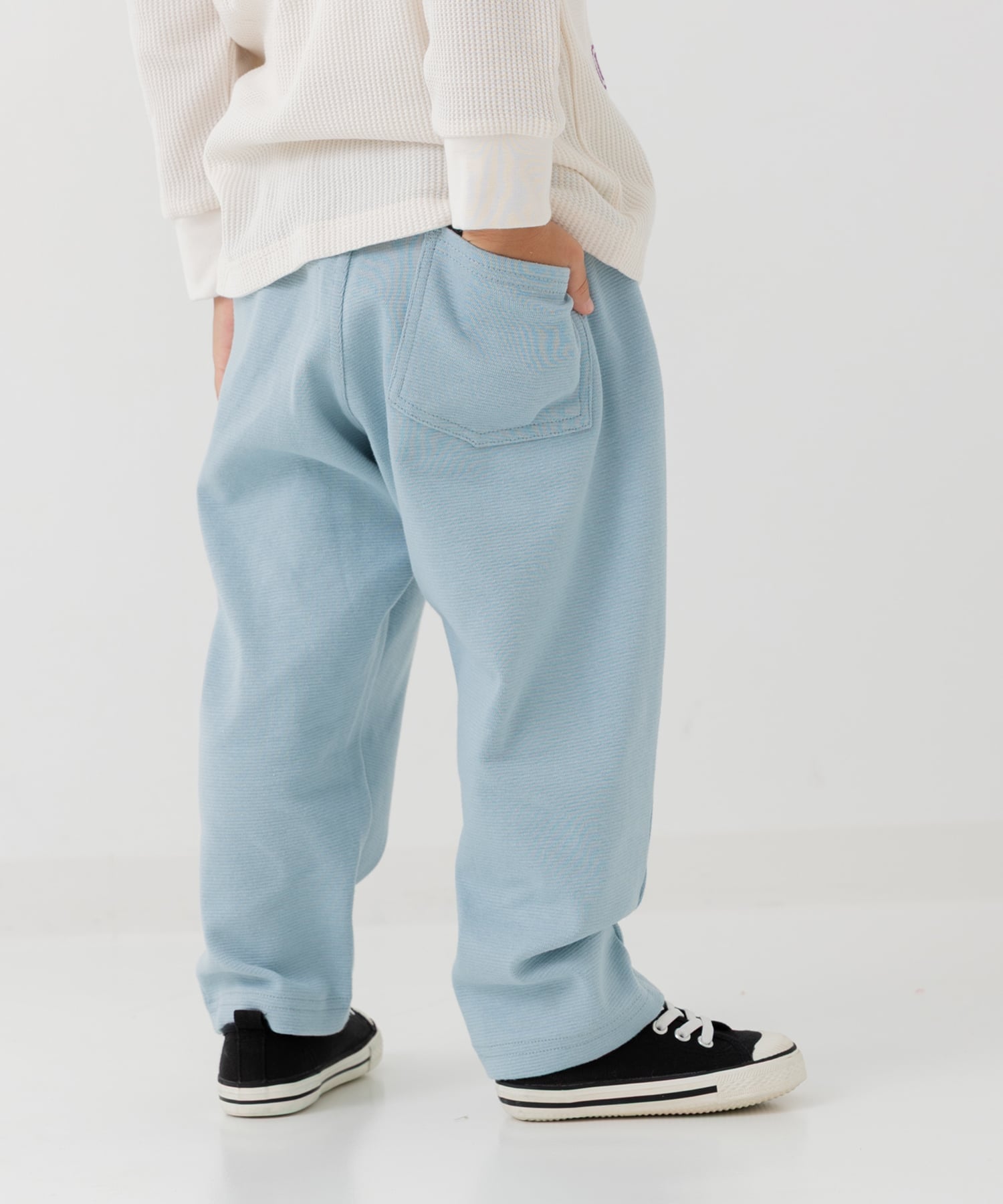 Широкие брюки из эластичной ткани Hyper Stretch Chil2, Light blue