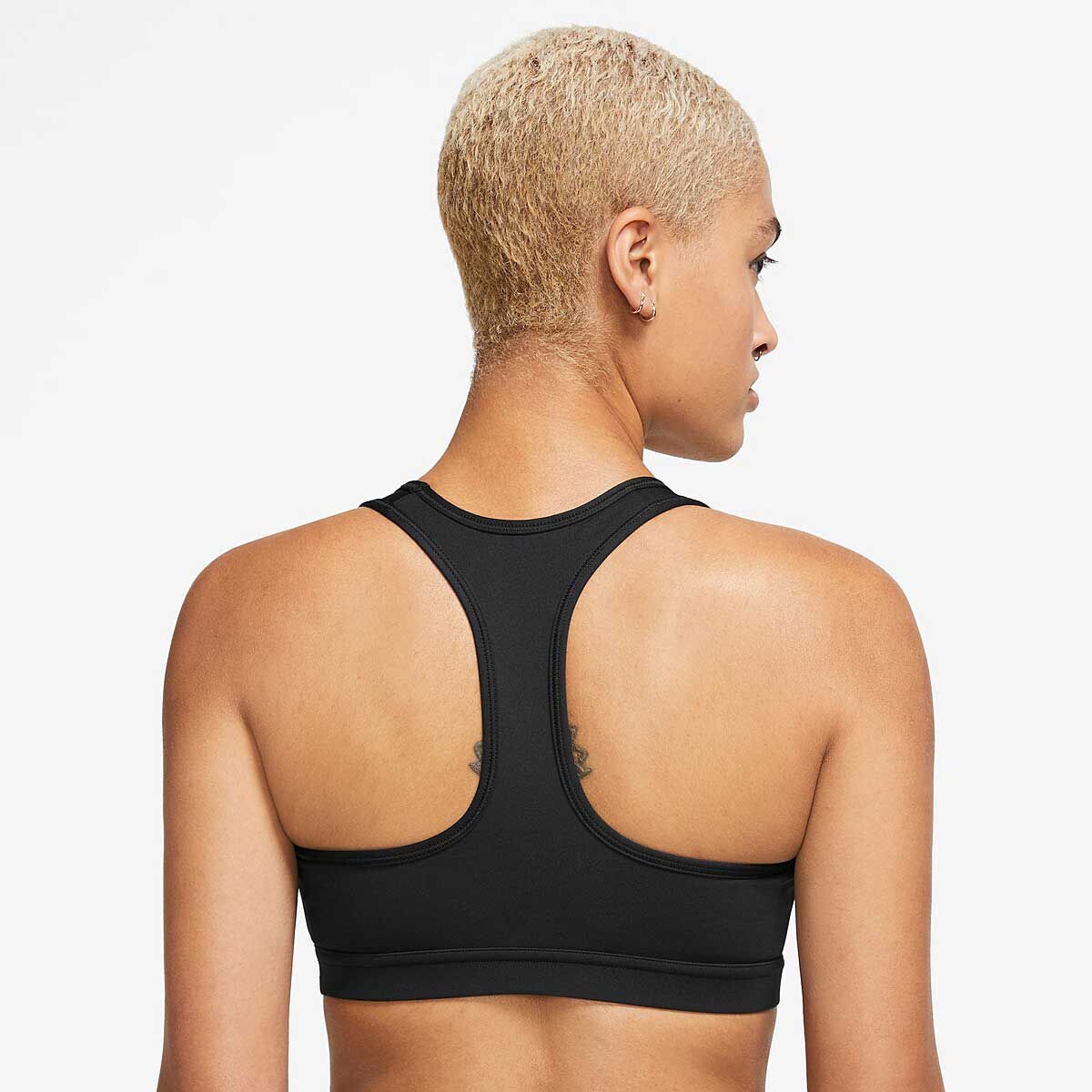 Ночное и нижнее белье SWOOSH MEDIUM SUPPORT SPORT BRA Nike, цвет Schwarz/Weiß — фото 2