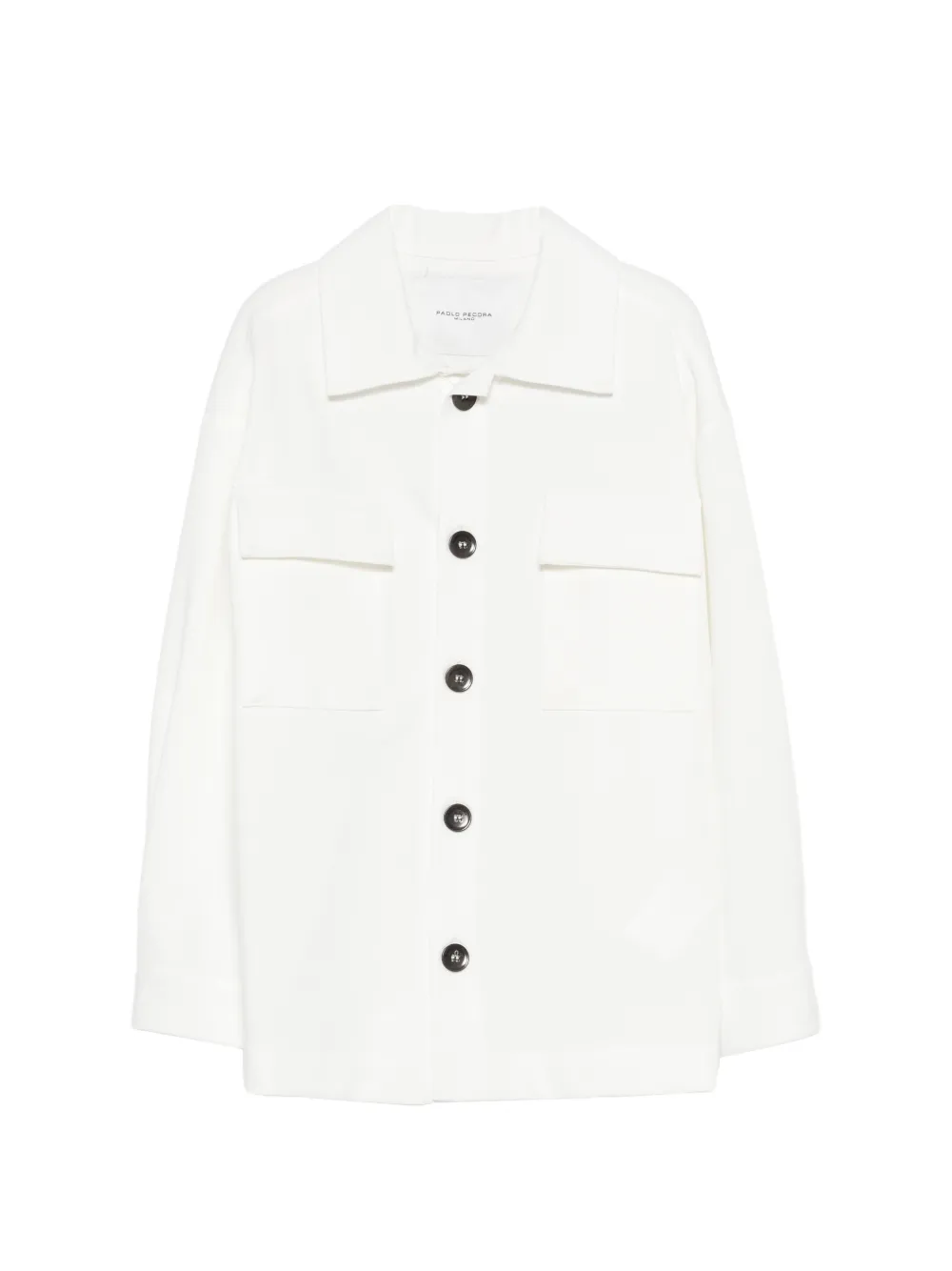 

Пиджак с клапанами на карманах Paolo Pecora Kids, белый