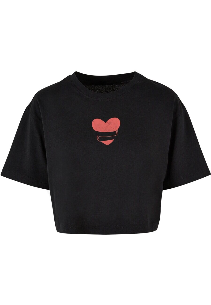 

Футболка Merchcode Shirt Hugs & Love - Heart Hug, черный