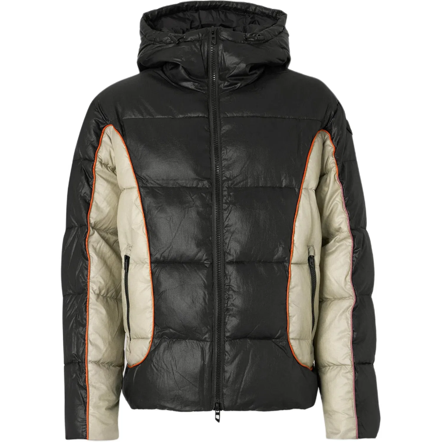 Пуховик с капюшоном DIESEL Black