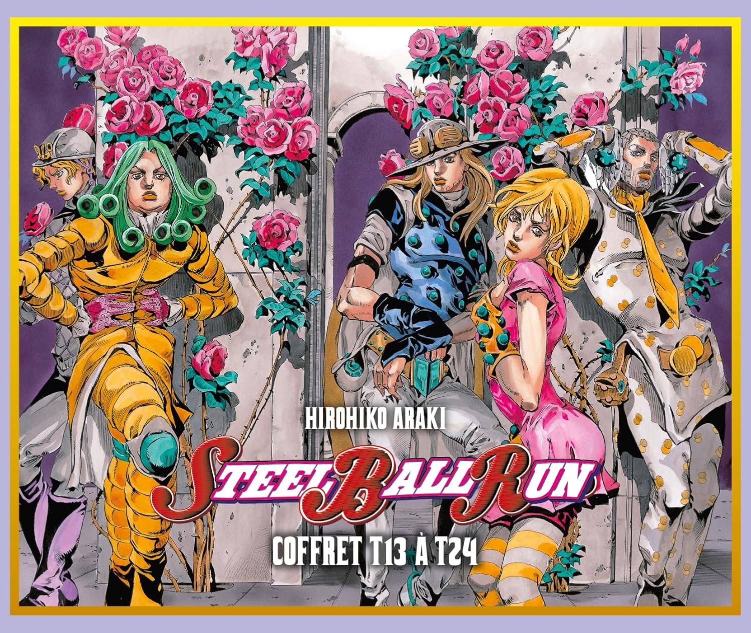 

Jojo's - Steel Ball Run - Coffret T13 à T24 (DELCOURT)
