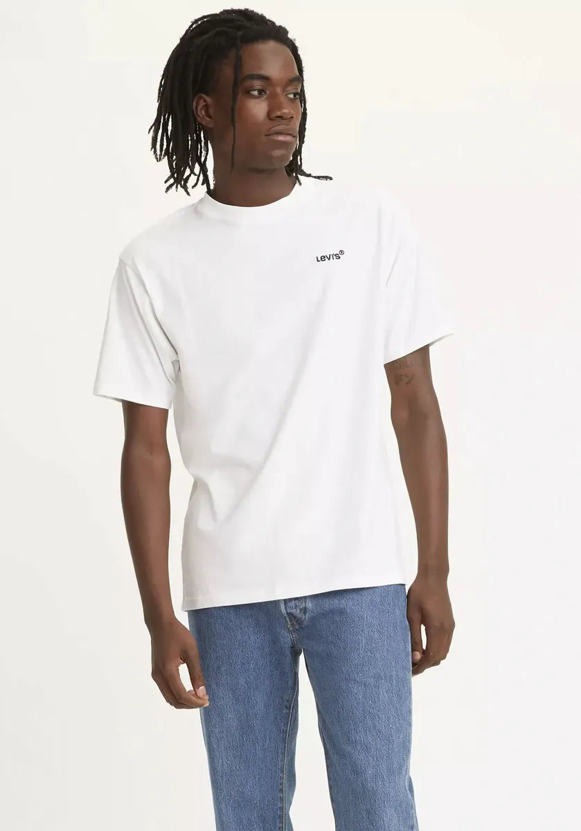 Рубашка Levi's с круглым вырезом "LE RED TAB VINTAGE TEE" в классическом дизайне Levi's, белый — фото 3