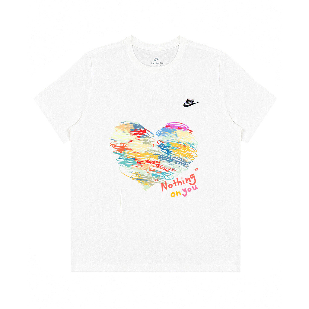 

Футболка унисекс белая Nike, белый