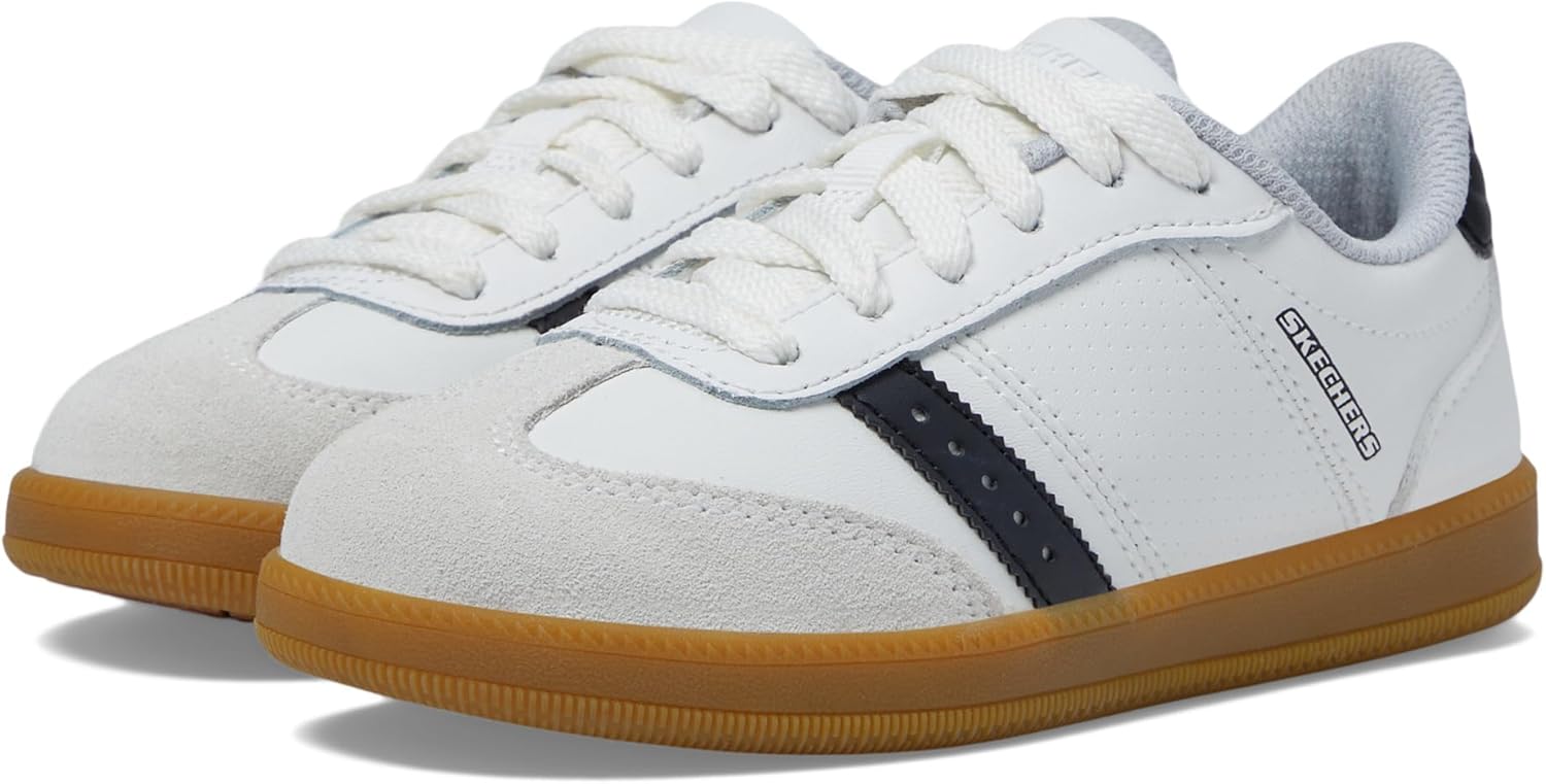 Ботинки Skechers Zinger Street для мальчиков, белый/черный — фото 2