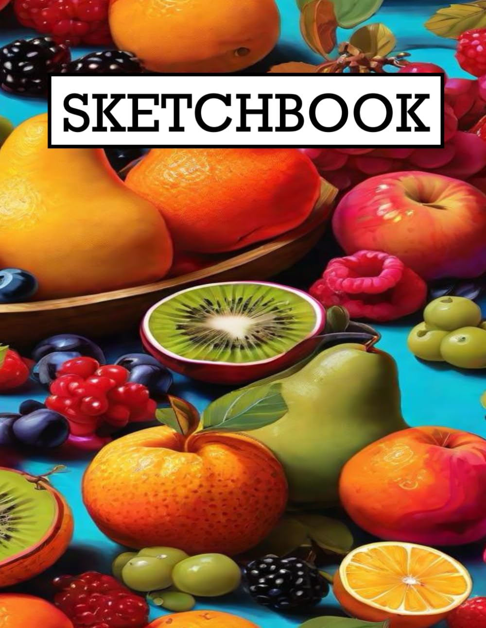 

Sketchbook: Notebook for Drawing, Writing, Painting and Doodle, 120 Pages, 8.5 x 11 (Fruit Cover Series Vol 1) (Spanish Edition) (Independently published)