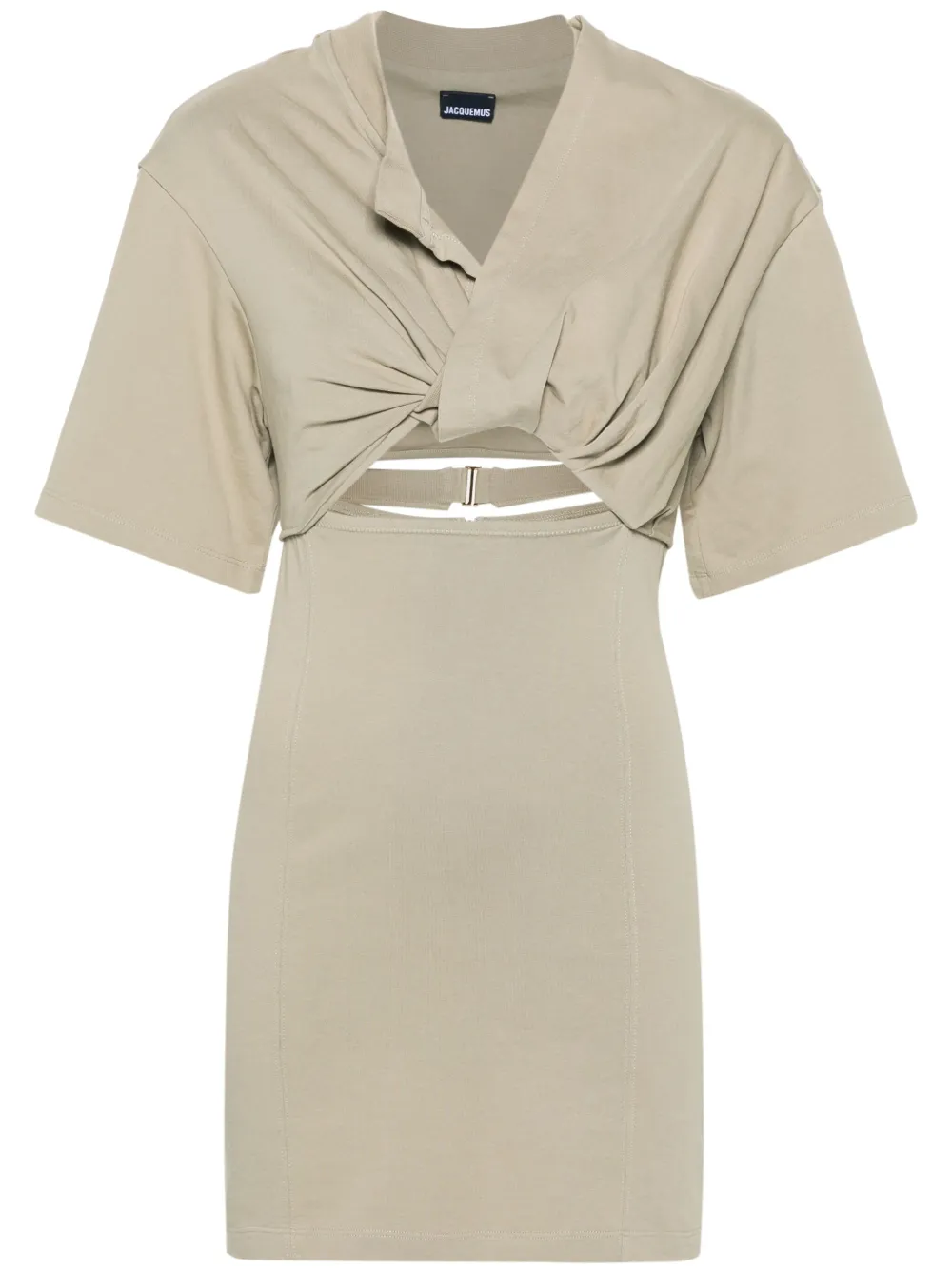 

Платье мини La Robe T-shirt Bahia JACQUEMUS, нейтральный