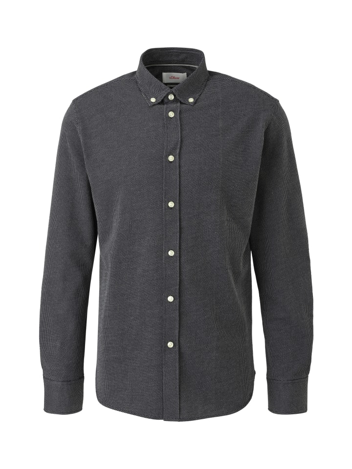 

s.Oliver Рубашка S.OWHERE в цвете 59X1_темно-синего цвета