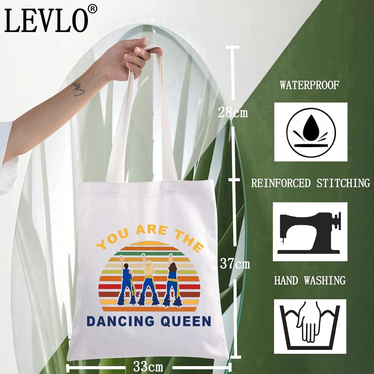 Косметичка «You Are The Dancing Queen» от LEVLO Levlo, Dancing Queen Tote Bag — фото 2