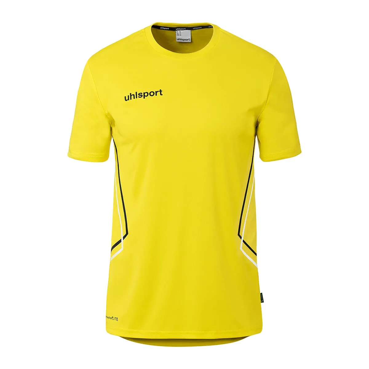 Футболка тренировочная Kids Uhlsport, лимонно-желтый/белый/черный