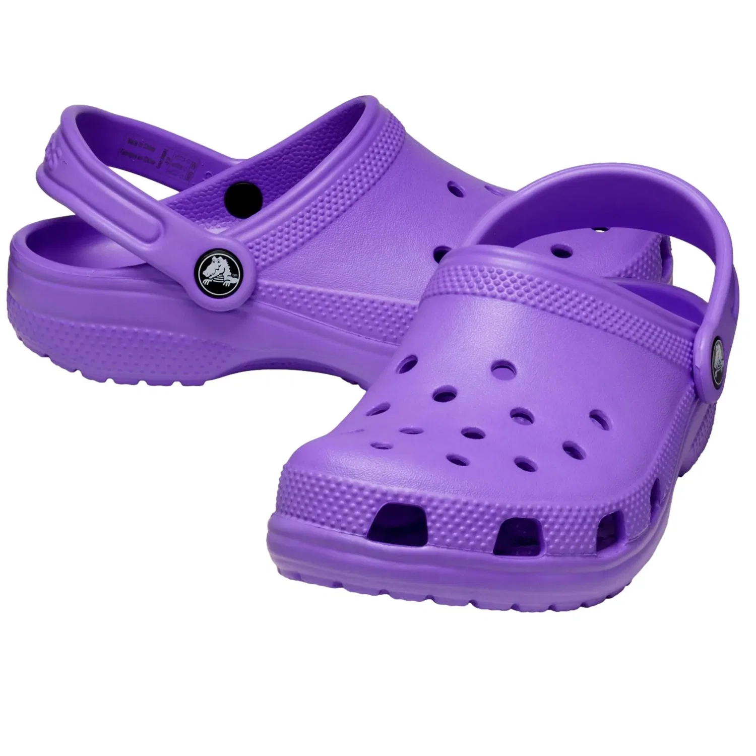 Детские сабо Crocs Classic Clogs Galaxy 206991-5AJ, фиолетовый — фото 2