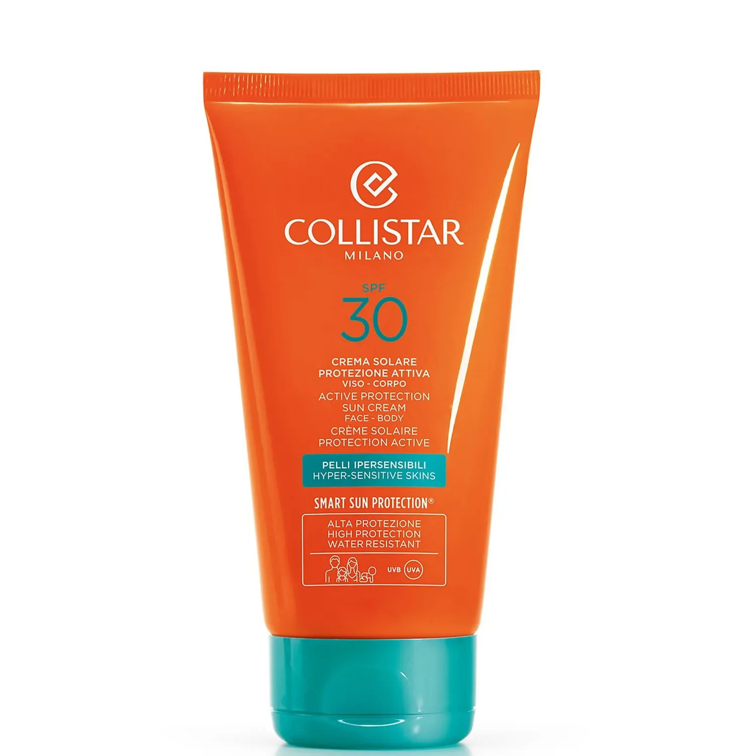 

Активная защита Солнцезащитный крем для лица и тела SPF 30 150мл Collistar