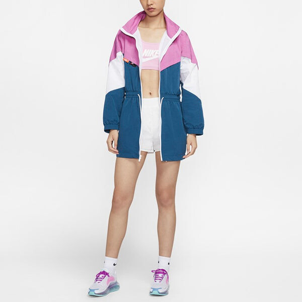 Куртка как w спортивная одежда icn clsh track jkt куртка космическая фуксия Nike, красный — фото 3