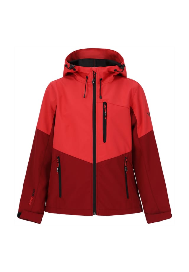 

Куртка Rosea softshell с водонепроницаемой мембраной Whistler, красный