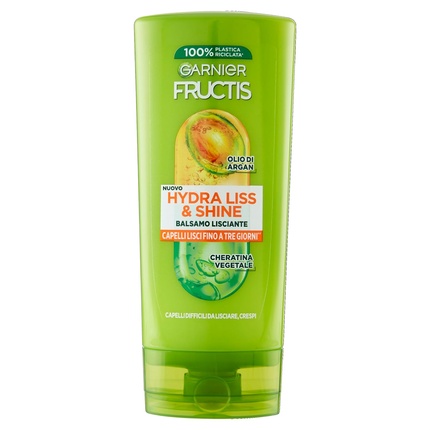 

Кондиционер для волос Garnier Fructis для вьющихся и блестящих волос с аргановым маслом и растительным кератином Hydra Liss & Shine 200мл