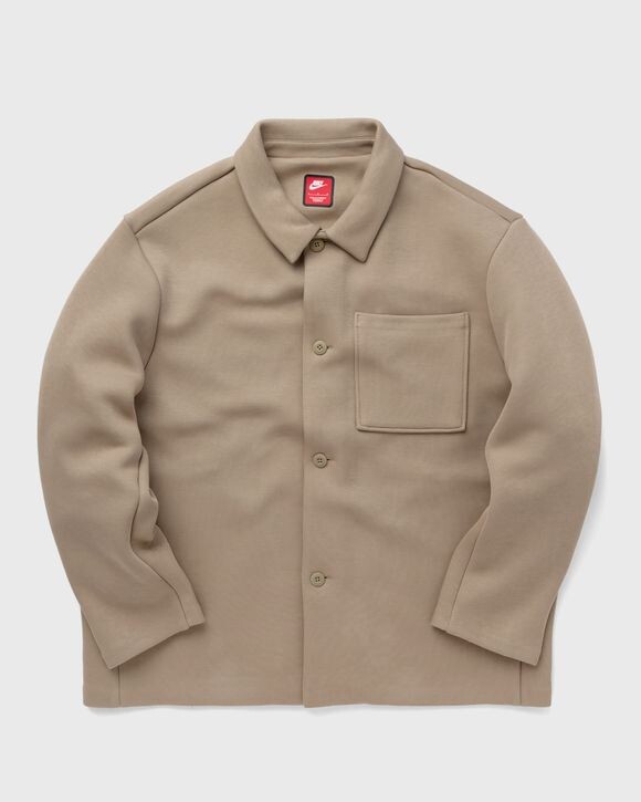 

Флис Nike Tech Fleece Reimagined Shacket, хаки