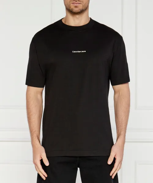 

Футболка с картой города Regular fit Calvin Klein Jeans, черный