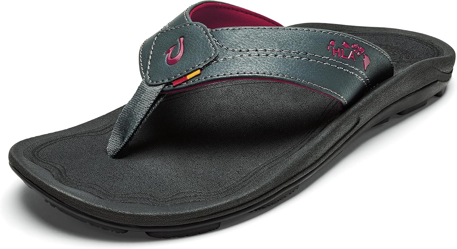 

Мужские пляжные сандалии OLUKAI Kipi, водоотталкивающие шлепанцы, быстросохнущий материал и поддержка свода стопы, комфорт на весь день